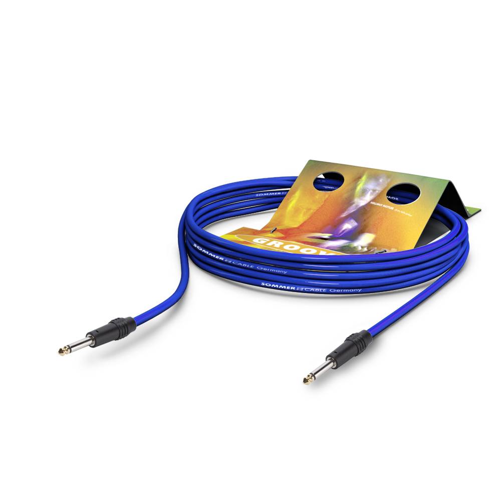Instrumentenkabel Tricone® XXL, 1 x 0,50 mm² | Klinke / Klinke, HICON