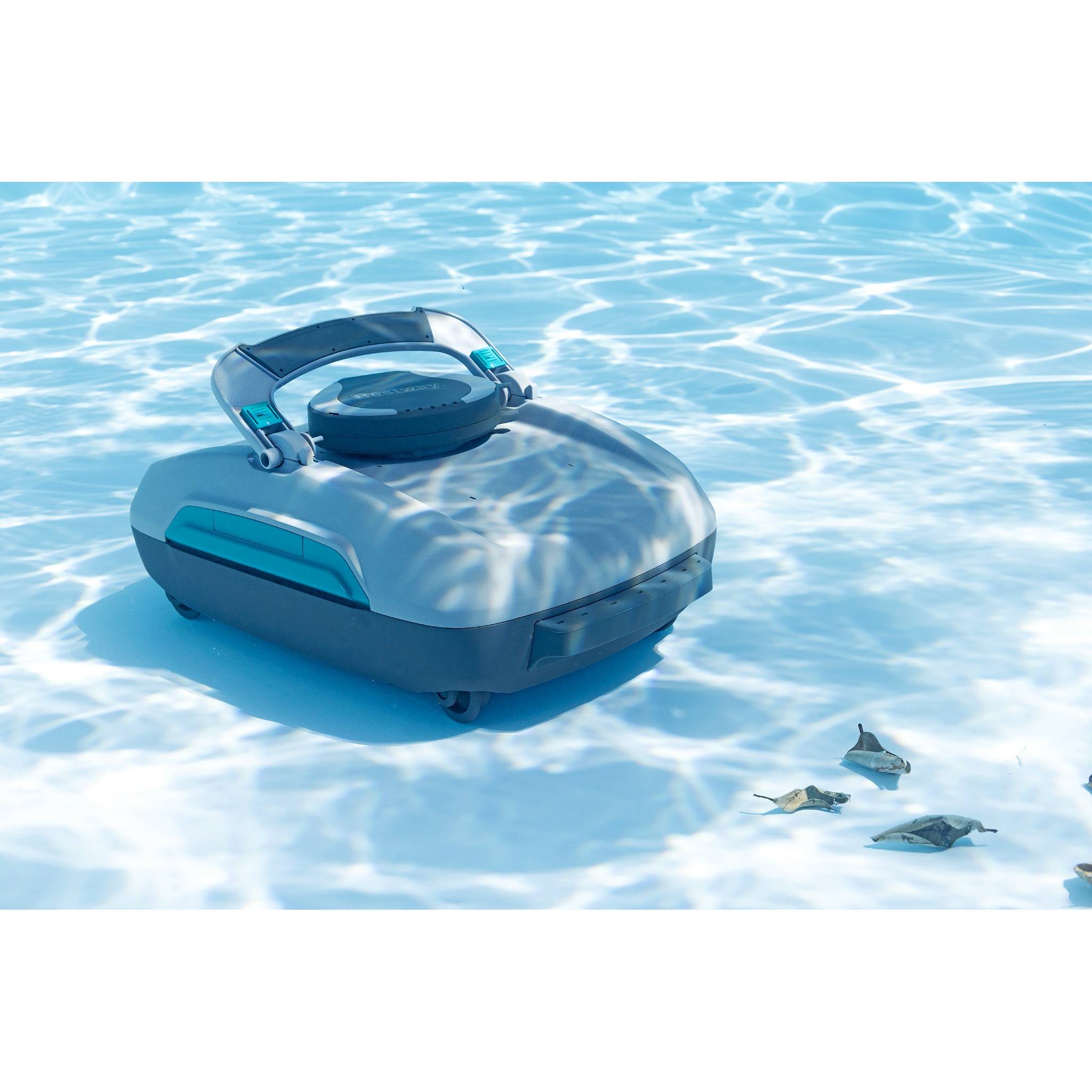 Bestway Poolroboter Aquatronix G300 Akku Poolreiniger Poolsauger Skimmer Pool