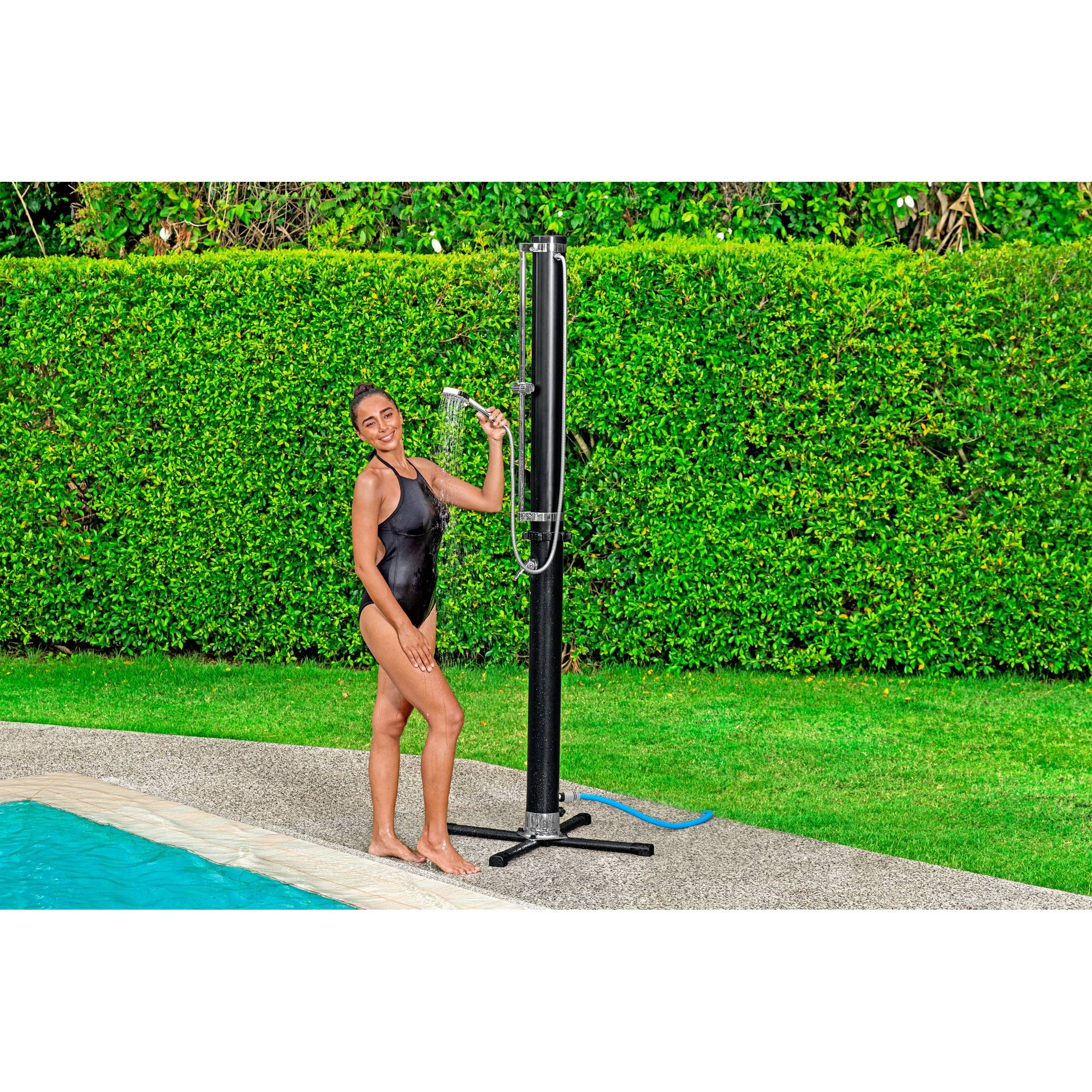 Bestway Gartendusche Solardusche Solarflow Pooldusche 20 Liter Camping Dusche