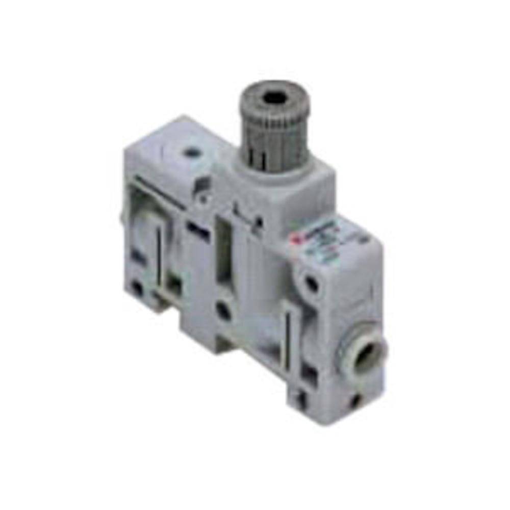 SMC Regler ARM5SB-06 - Einzelgerät - DIN-Schienenmontage - Ein-/Ausgang Ø 4 mm - ohne Manometer - Preis per Stück