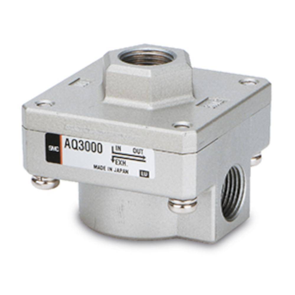 SMC Schnellentlüftungsventil AQ3000-F03 - G 3/8" - mit Membrane - Preis per Stück