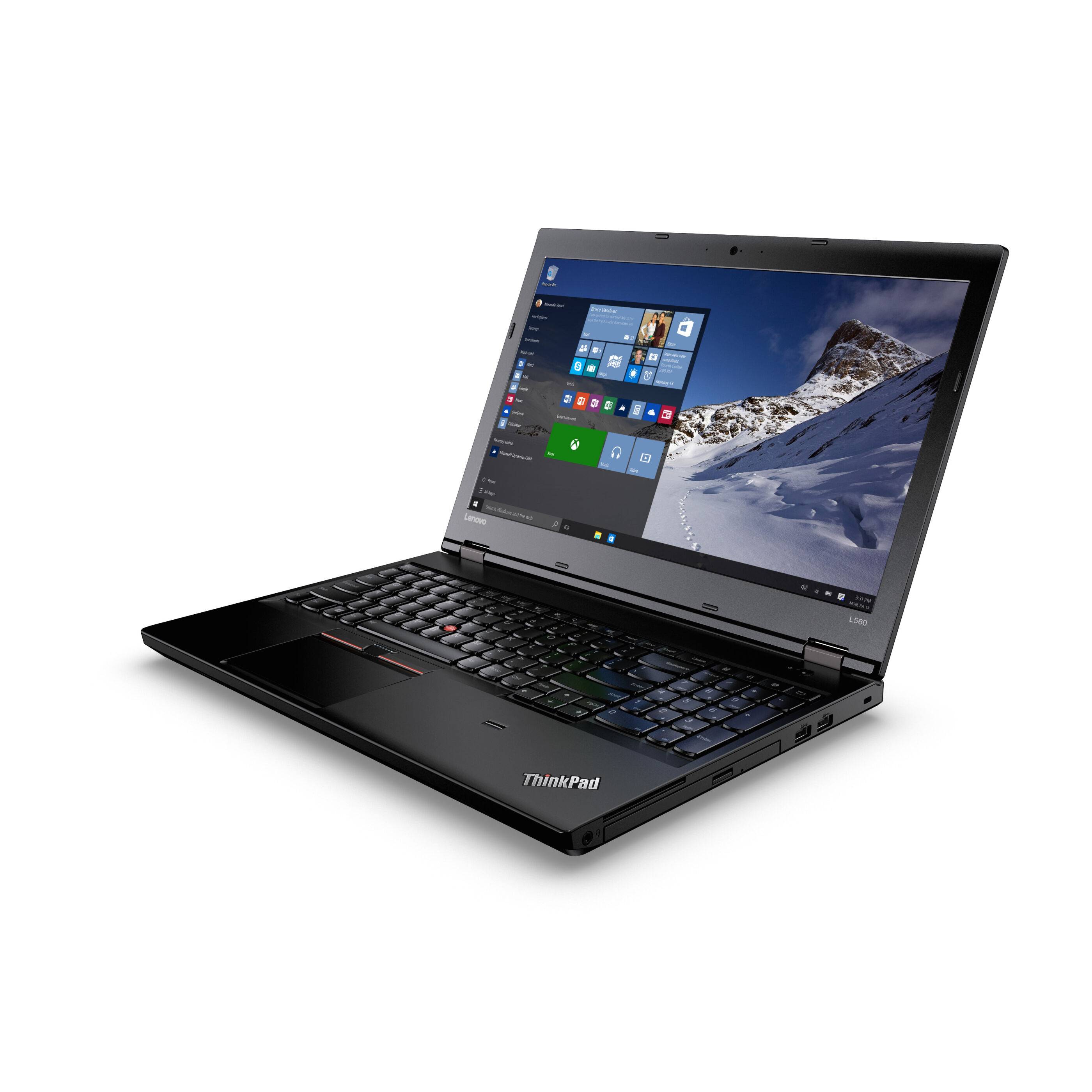 Lenovo ThinkPad L560 i5-6300U 15,6" WXGA Webcam Windows 10 Pro DE 8 GB 512 GB SSD