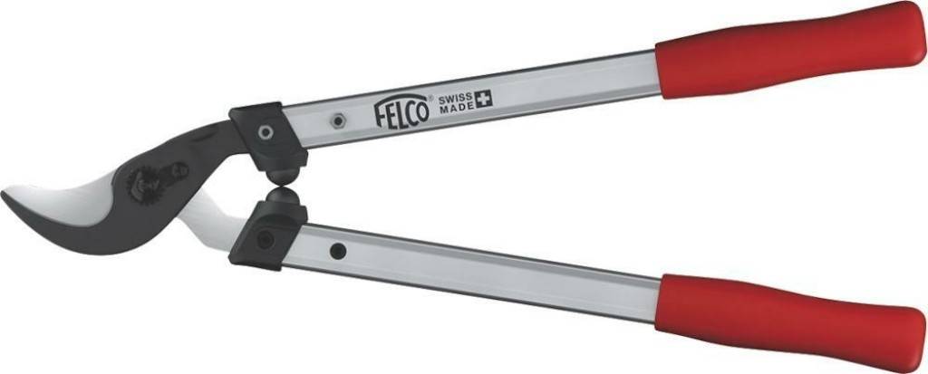 Zweihand-Baumschere 211Gebogene GegenklingeGriffe aus extrudiertem Aluminium Einfache Einstellung des SchneidkopfesWeiche StoßdämpferHochleistungsst