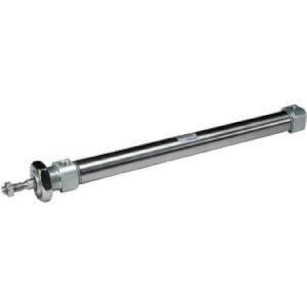 Druckluftzylinder CD85KF25-10-B - ISO6432 - doppeltwirkend - Gewinde vorn, Luftanschluss hinten seitlich - mit Magnet - Ø 25 mm - Hub 10 mm