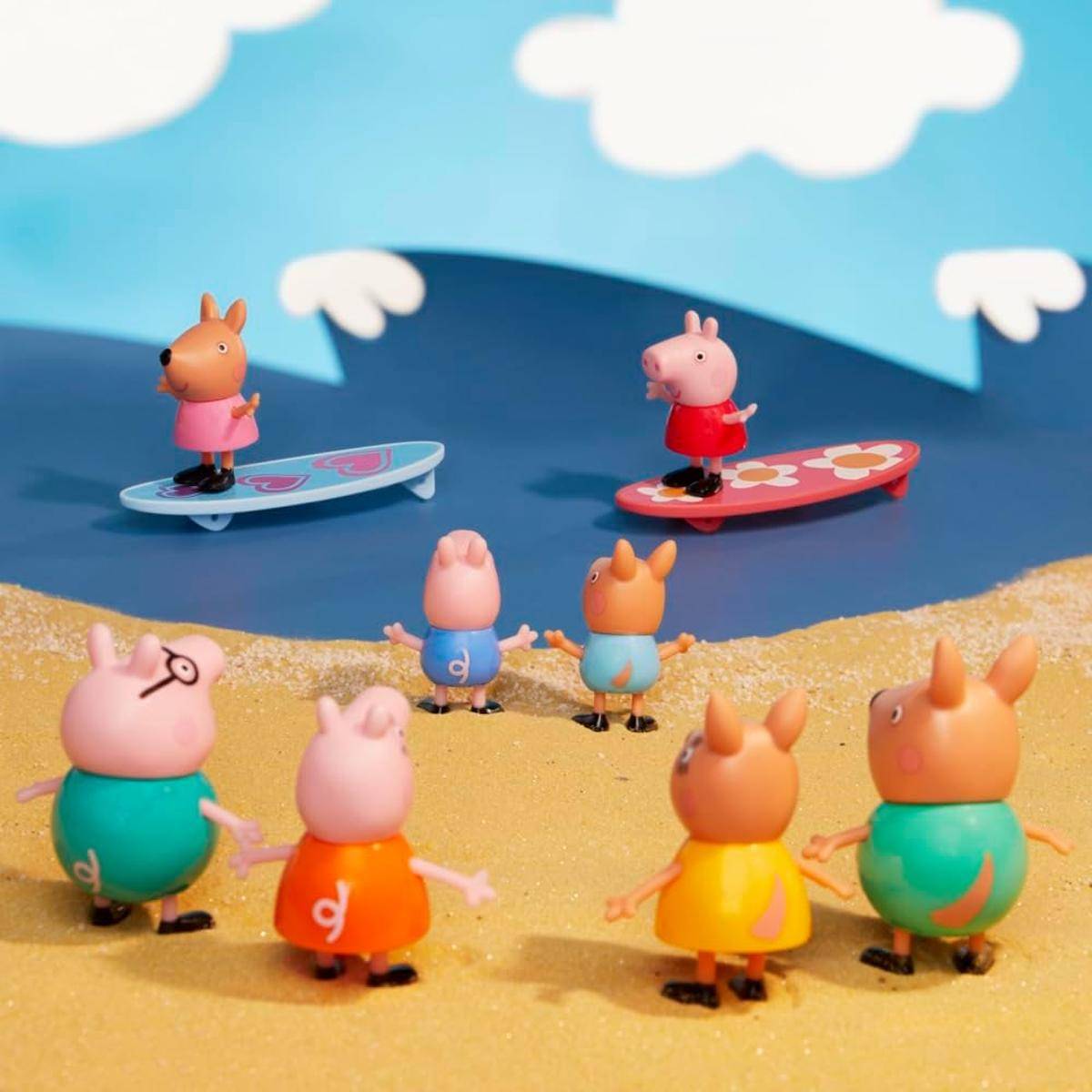 Peppa Pig Peppa Visits Australia Camper Van 8 Figuren + Accessories 3+