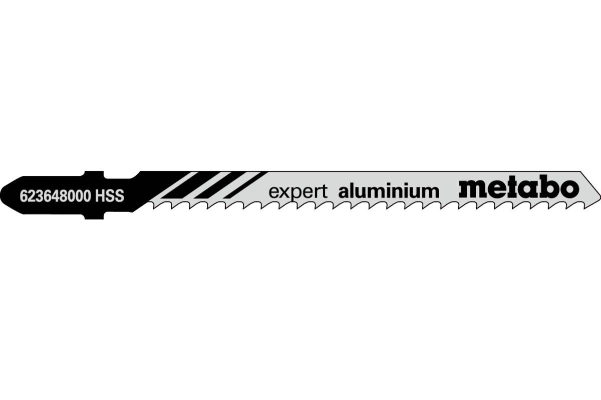 5 Stichsägeblätter "expert aluminium" 74/ 3,0 mm, HSS (623648000)
