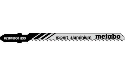 5 Stichsägeblätter "expert aluminium" 74/ 3,0 mm, HSS (623648000)