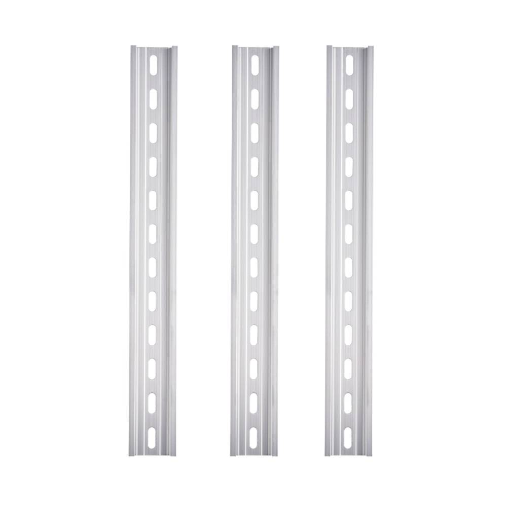 Offgridtec DIN-Schiene 30cm, 3er-Set inkl. 6 Schrauben
