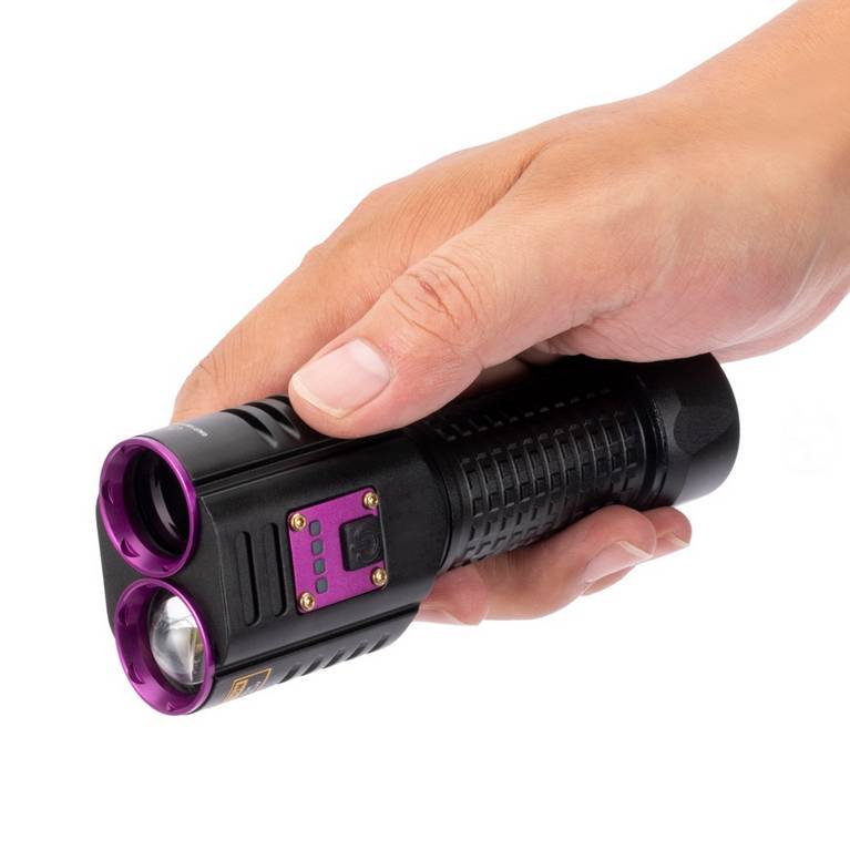 Infinio SHADOW HAWK 2in1 UV Taschenlampe 365nm 20W 1000 Lumen