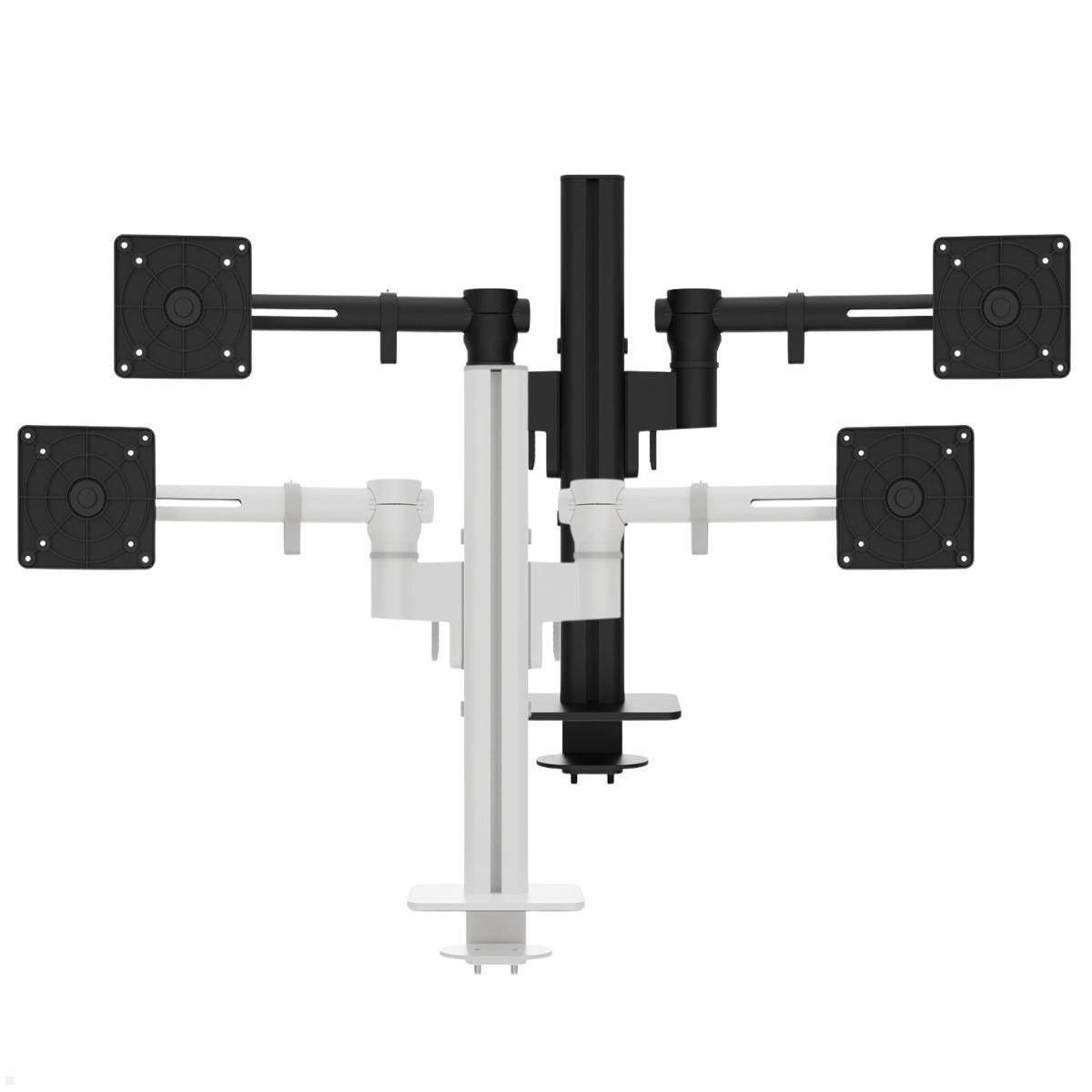 Dataflex Viewgo modular Monitorhalterung für 2 Monitore bis 32 Zoll, weiß (48.22...