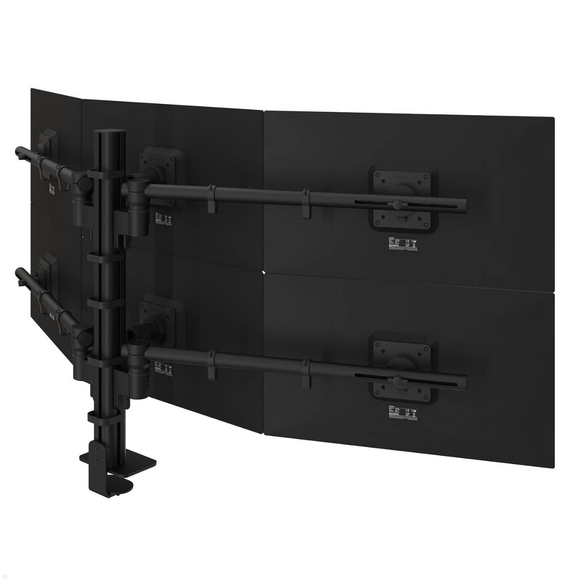 Dataflex Viewgo modular Monitorhalterung für 6 Monitore bis 32 Zoll, schwarz (48...