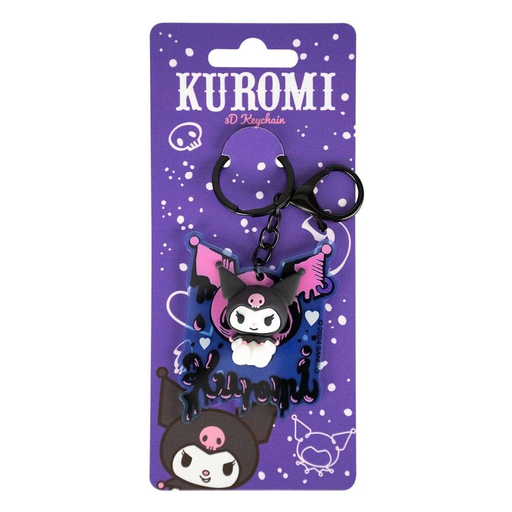 Blue Sky Studios BlueSkyStudios Sanrio Schlü sselanhä nger Kuromi 3D
