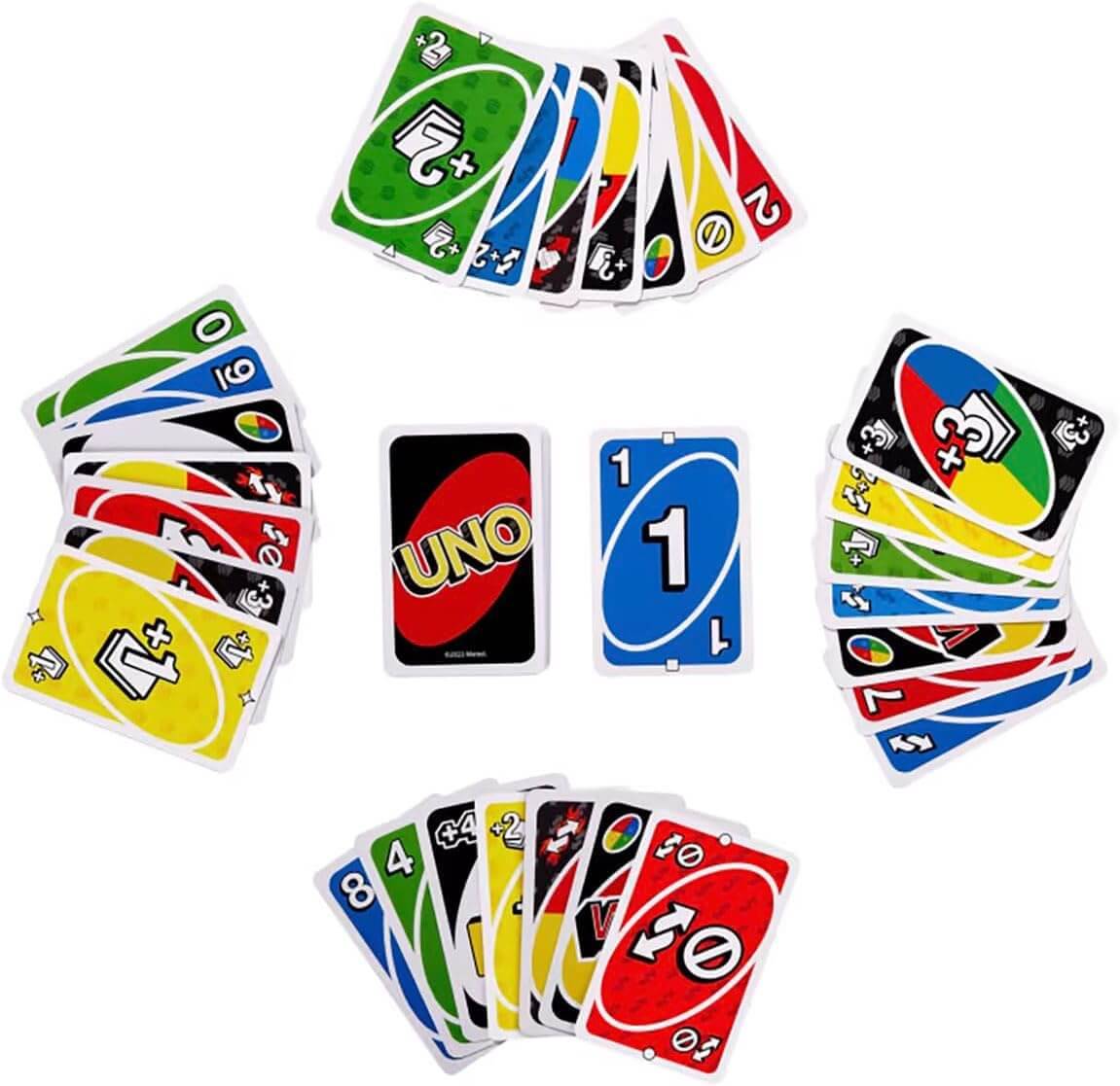 Mattel JCV55; JCV56 - UNO Erweiterungsset - Retour-Set