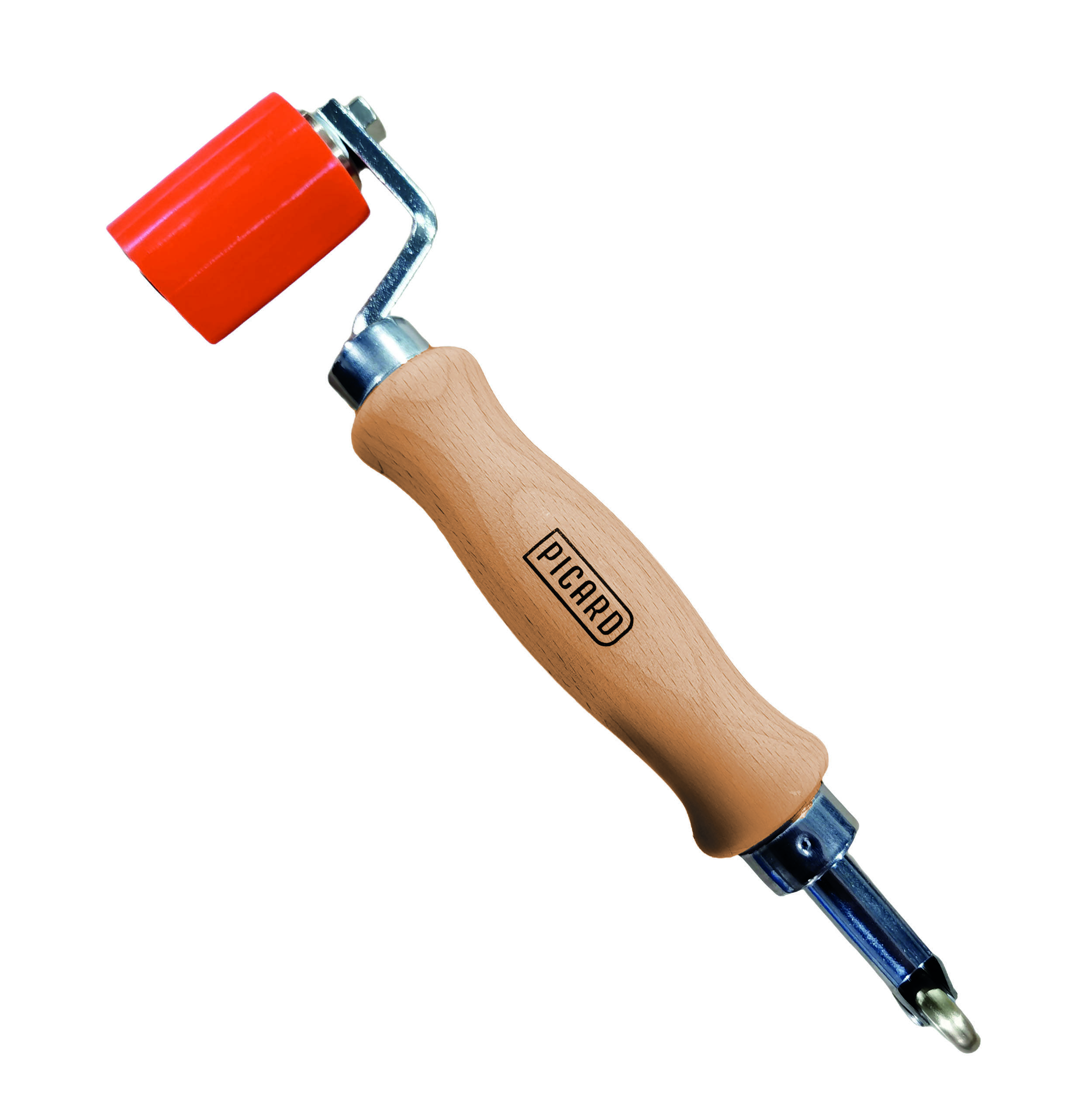 PICARD Andrückrolle aus Silikon 45 mm mit 6 mm Messing Roller für Überlappschweißungen Nr. 75087