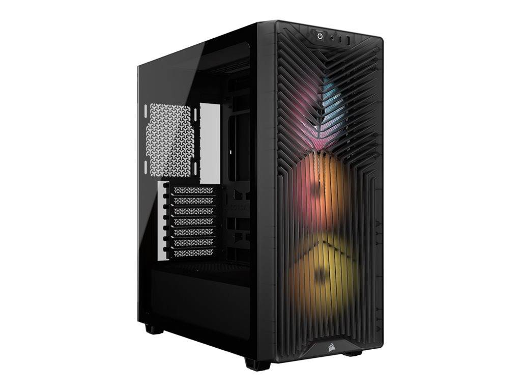 Corsair 3200D RS ARGB - Mid tower - ATX - Seitenteil mit Fenster (gehärtetes