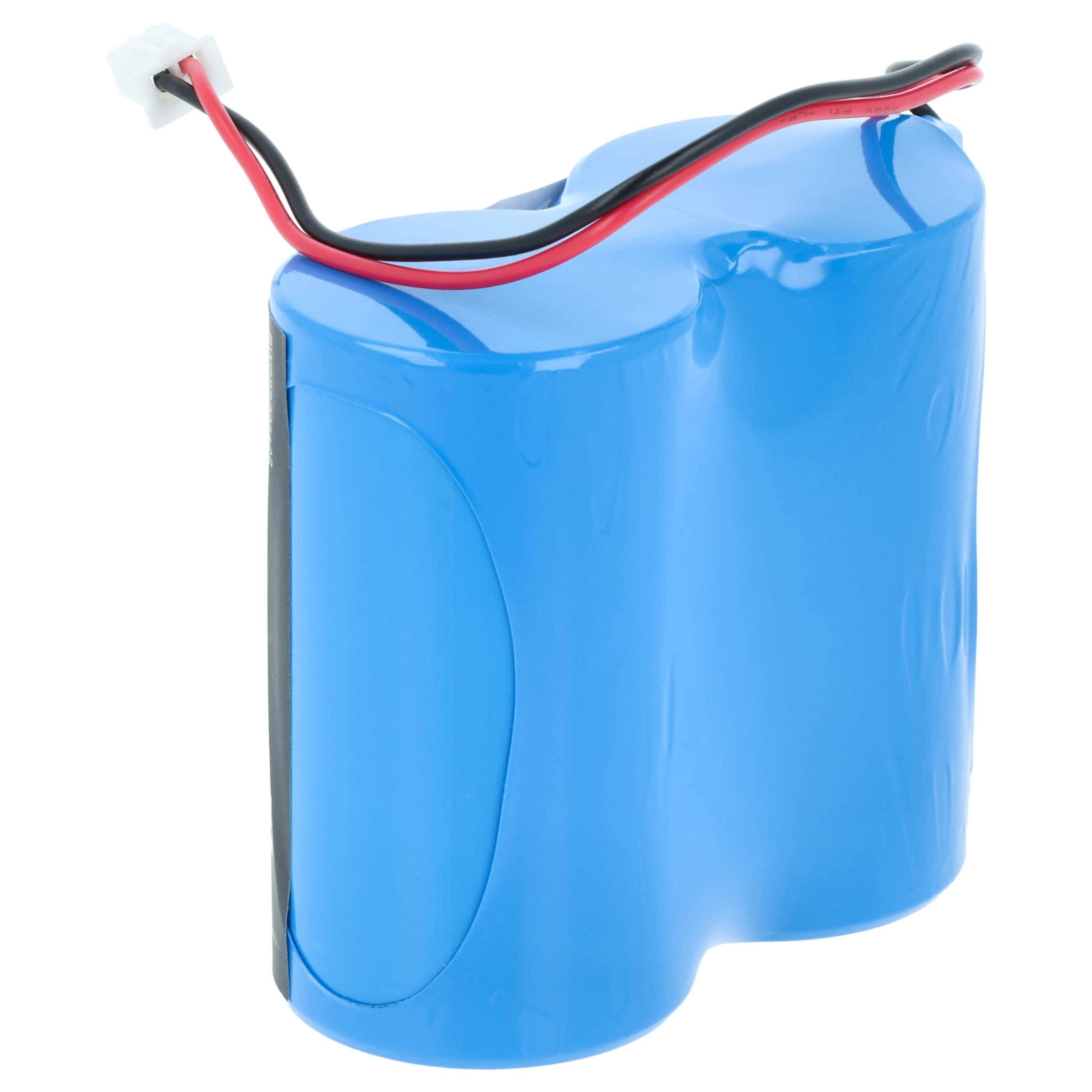 vhbw 10x Batterie kompatibel mit Siemens MAG 8000 Messgerät (27000 mAh, 3,6 V, Li-MnO2)
