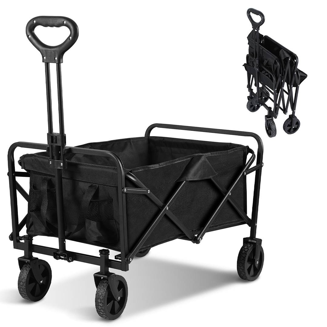 Bollerwagen Handwagen Transportwagen Faltbar Strandwagen Gartenwagen Gerätewagen Offroad Transportkarre Schubkarre