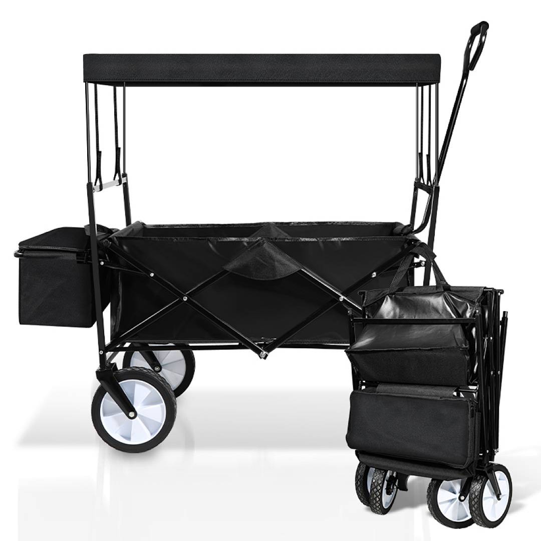 Bollerwagen Handwagen Transportwagen Faltbar Strandwagen Gartenwagen Gerätewagen Offroad Transportkarre Schubkarre