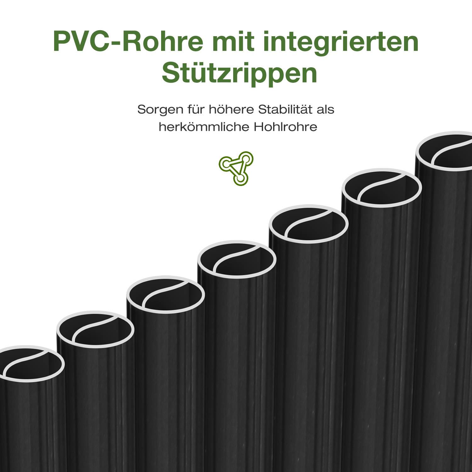 160x1000cm PVC Sichtschutzmatte Bambus Sichtschutz Garten Sichtschutzzaun Balkon Zaun Windschutz Balkonverkleidung Grau