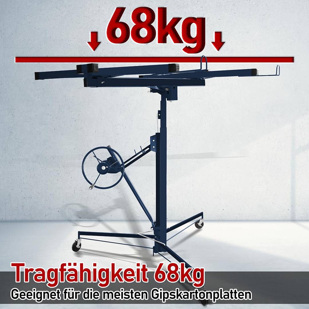Plattenheber Montierhilfe XXL klappbar Verschiedene Panel Rigipsplatte