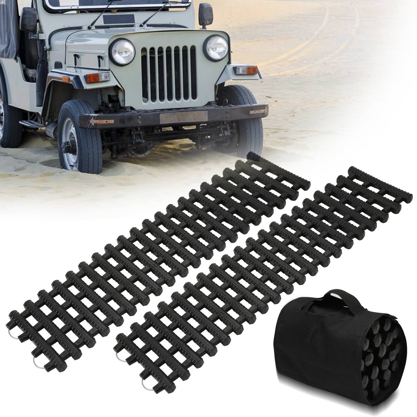 Anfahrhilfe Grippmatte Auto LKW PKW 2X Traktionsmatte Traktionshilfe Gripmatte Rad Winter Reifen Antirutschmatte