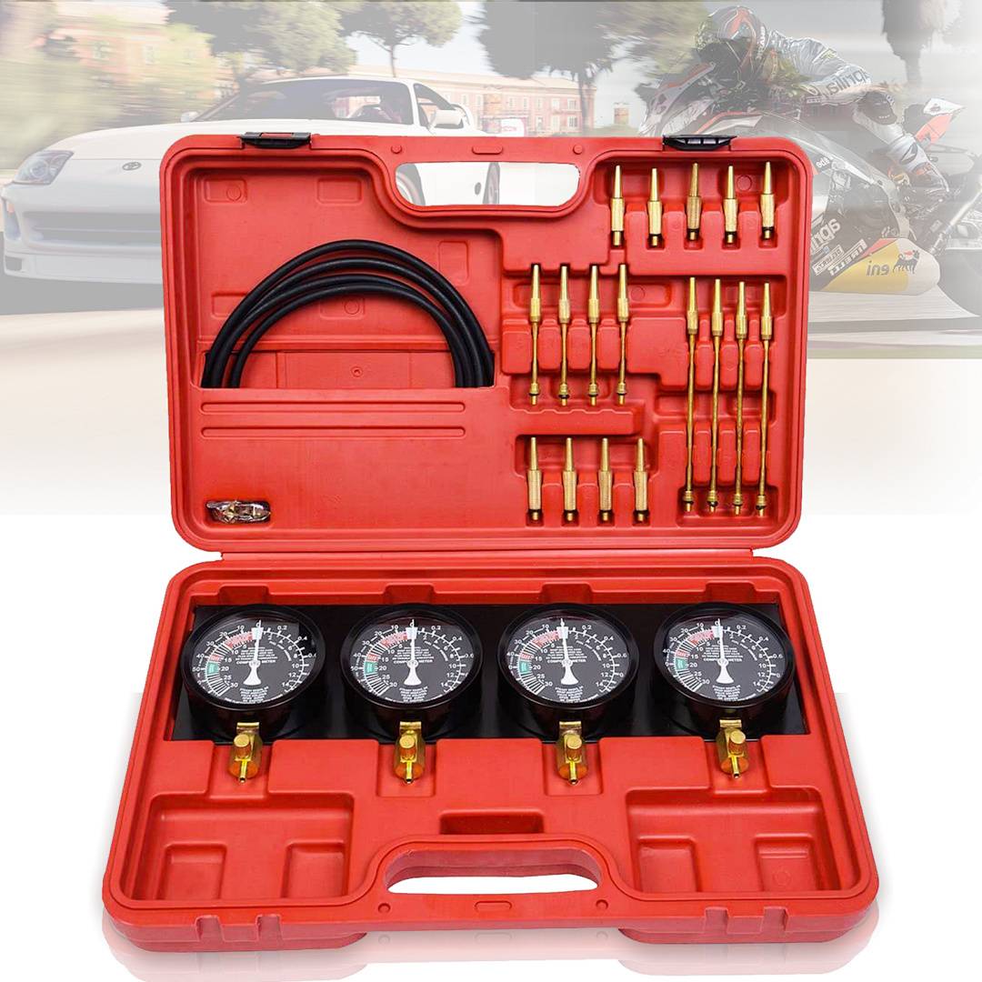 Synchrontester 2-4 zum Set Synchronisieren Vergaser Vergaseruhren Synchrontestgerät Vergaser Tester Einstellen