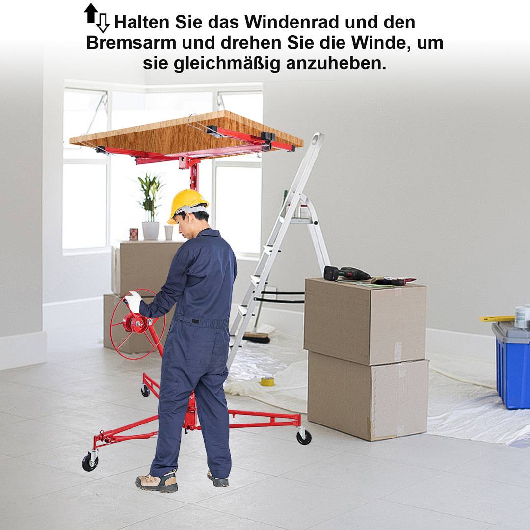 Plattenheber Plattenlift Panelheber Montierhilfe XXL klappbar Verschiedene Panel Rigipsplatte