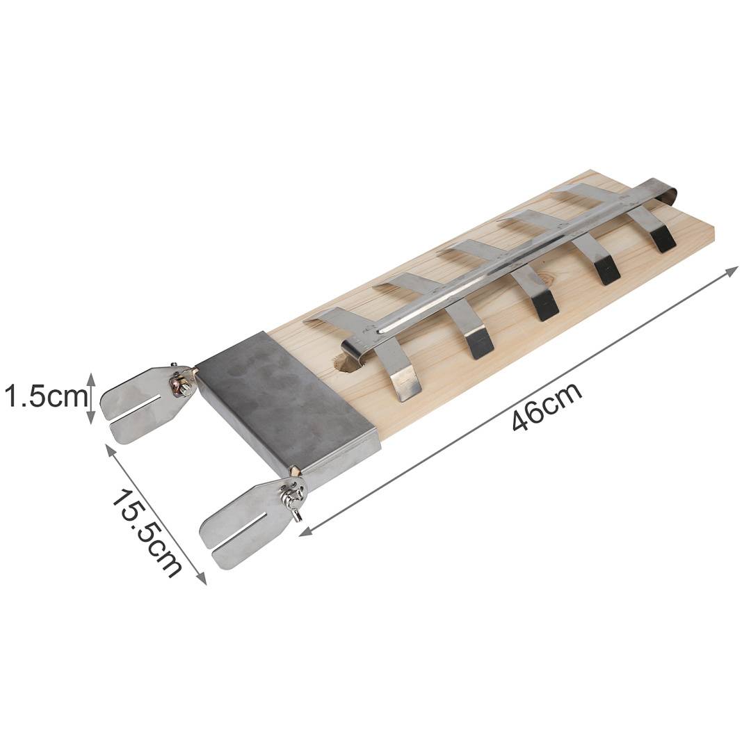 Flammlachsbrett Räucherbrett 2er Set Flammlachsbretter Flammlachs Halterung Zedernholz Edelstahl Holzplatten