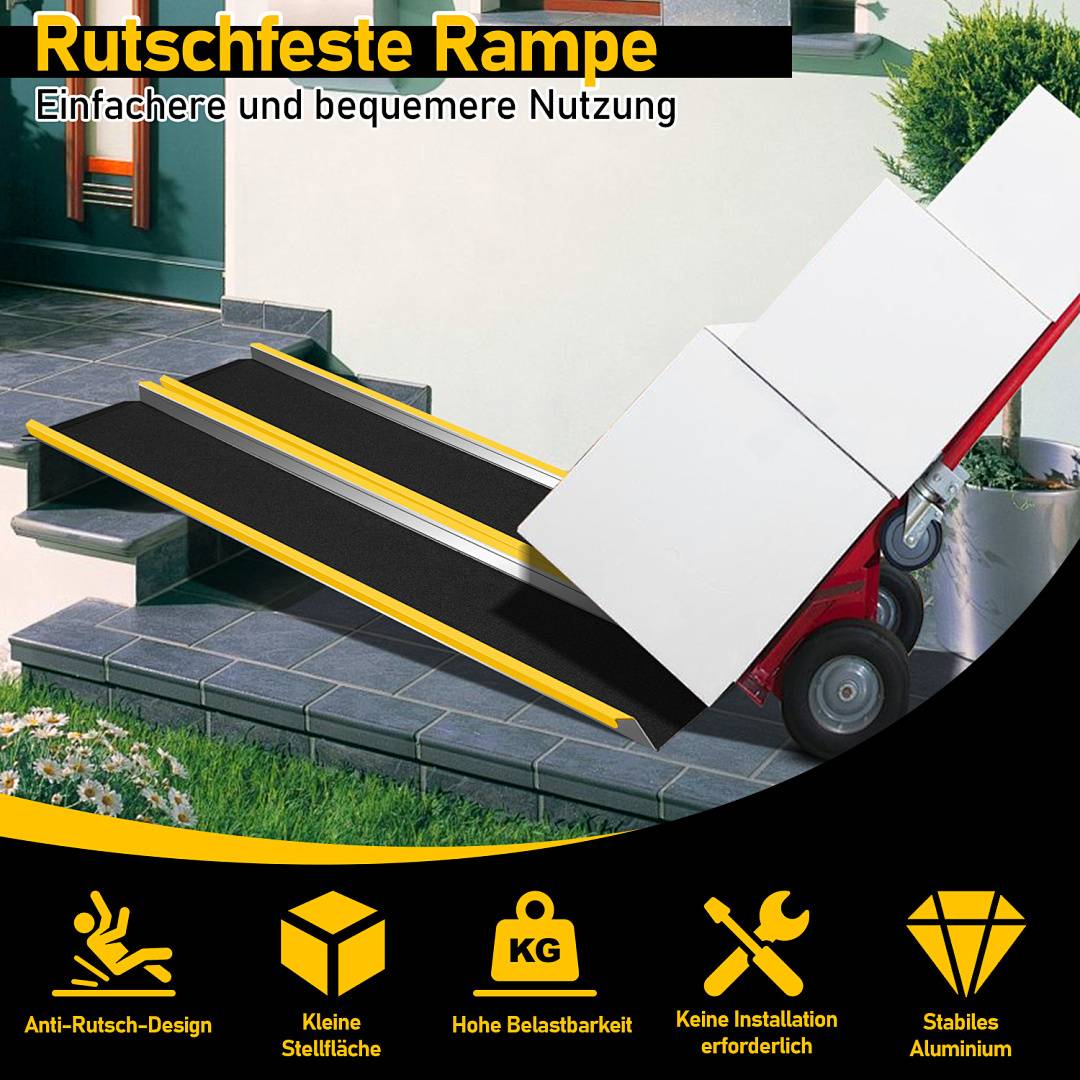2X Auffahrrampe Auffahrschiene Laderampe Rampe Anhängerrampe Verladeschiene Verladerampe Auffahrrampen Motorradrampe PKW