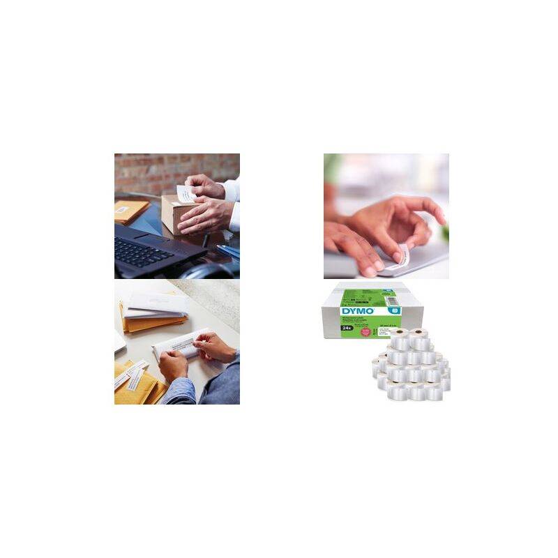 DYMO LabelWriter-Vielzweck-Etiketten 19 x 51 mm, weiß