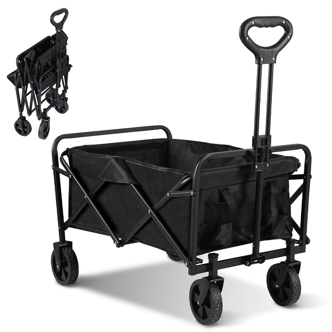 Bollerwagen Handwagen Transportwagen Faltbar Strandwagen Gartenwagen Gerätewagen Offroad Transportkarre Schubkarre