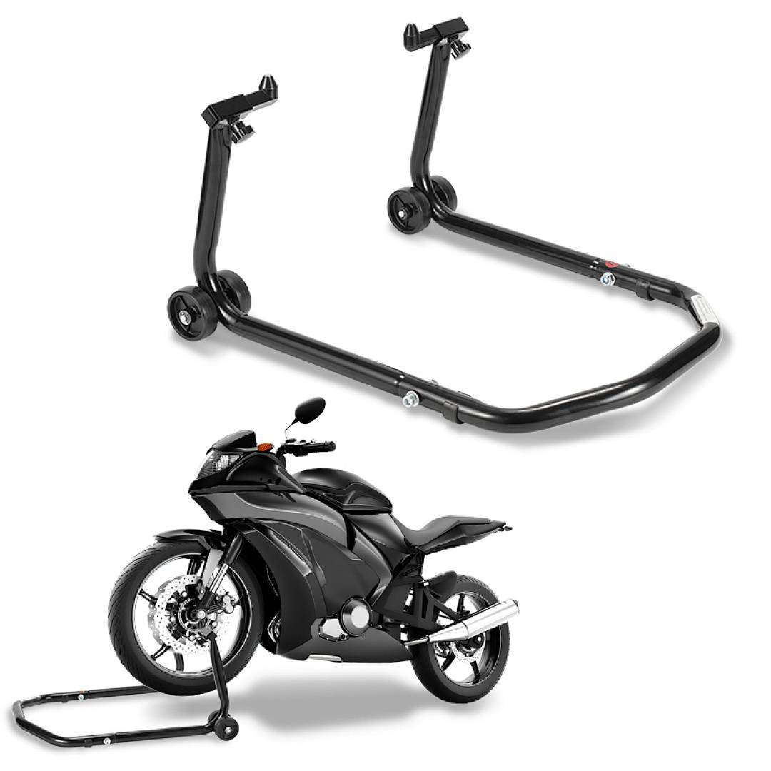 Motorradständer Montageständer Motorrad Vorderrad Motorrad Ständer Motorradwippe Radwippe Transportständer Enduro Eisen