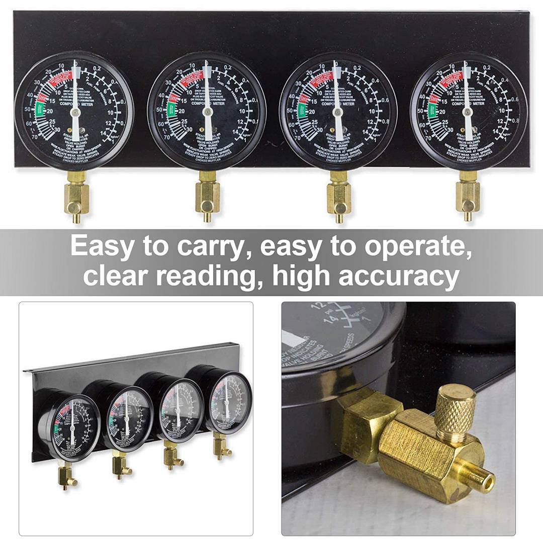 Synchrontester 2-4 zum Set Synchronisieren Vergaser Vergaseruhren Synchrontestgerät Vergaser Tester Einstellen