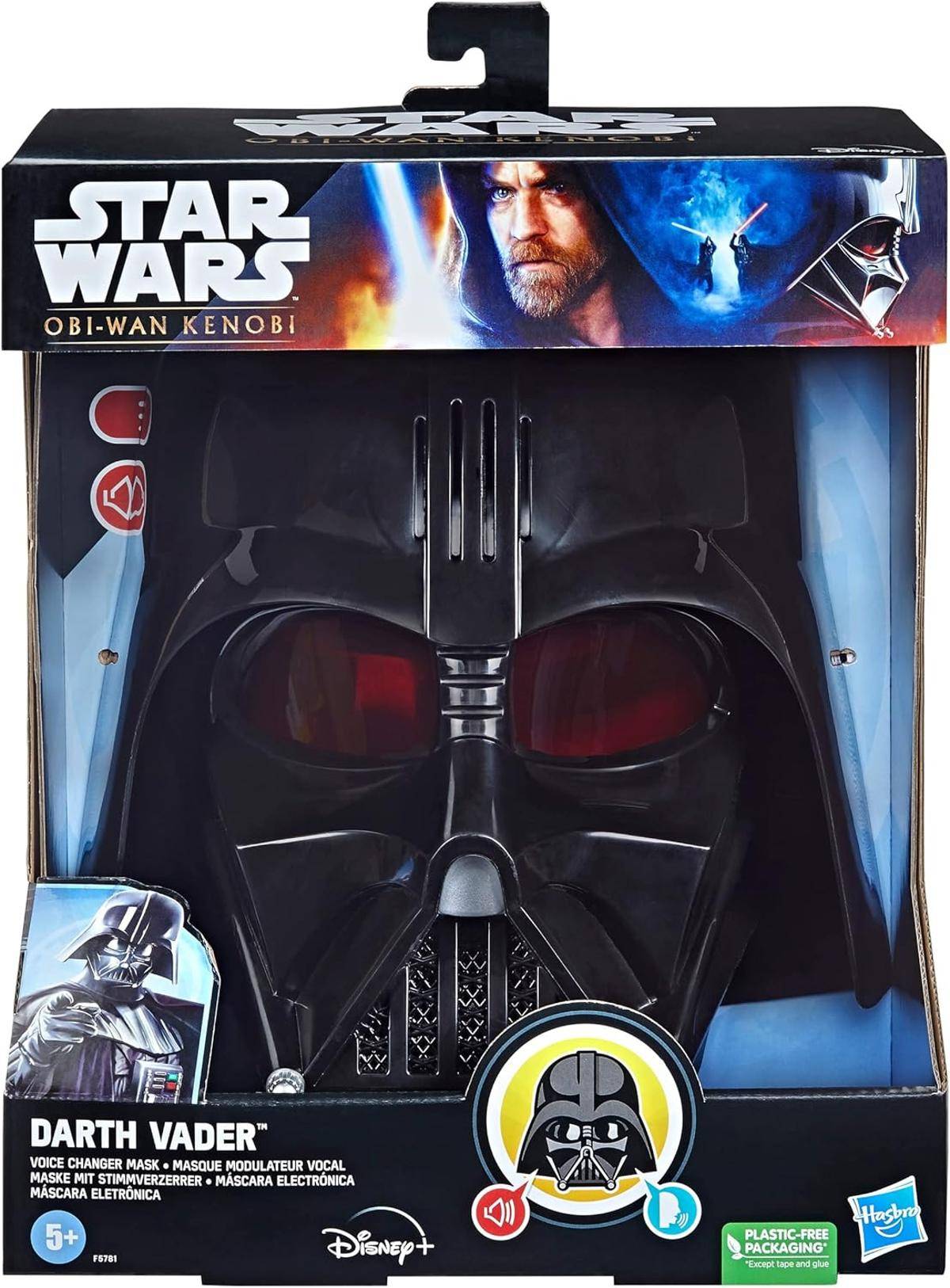 Star Wars Darth Vader Elektronische Maske mit Stimmverzerrer Rollenspiele 5+
