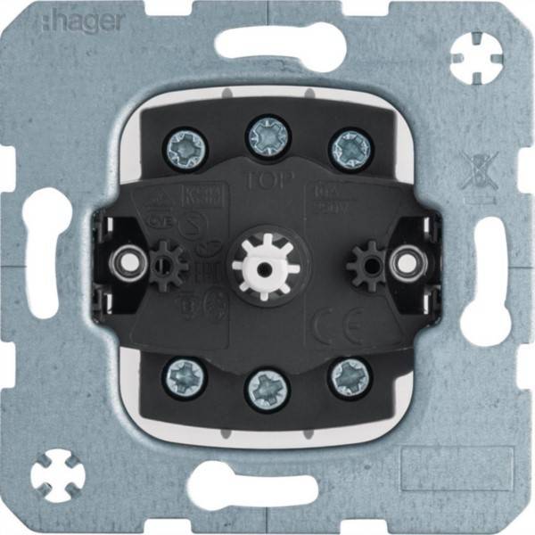 Hager Jalousie-Drehschalter WDE384203