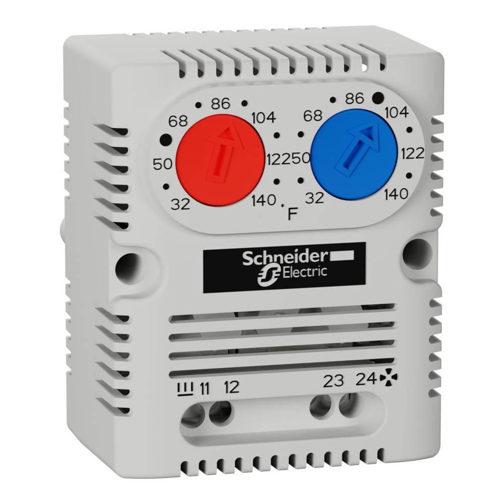 Schneider Electric Doppelter Thermostat NSYCCOTHDF