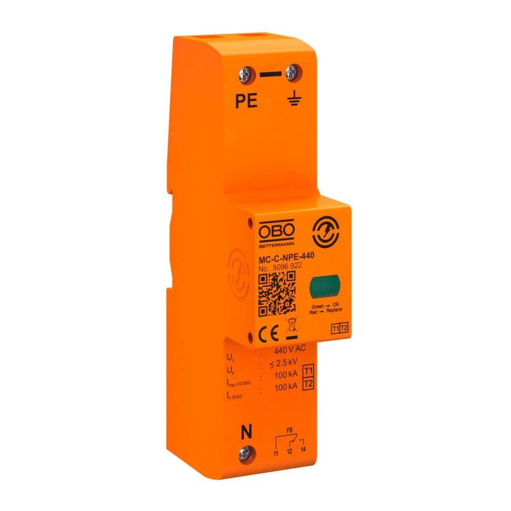 OBO Bettermann Blitzstromableiter MC-C-NPE+FS-440