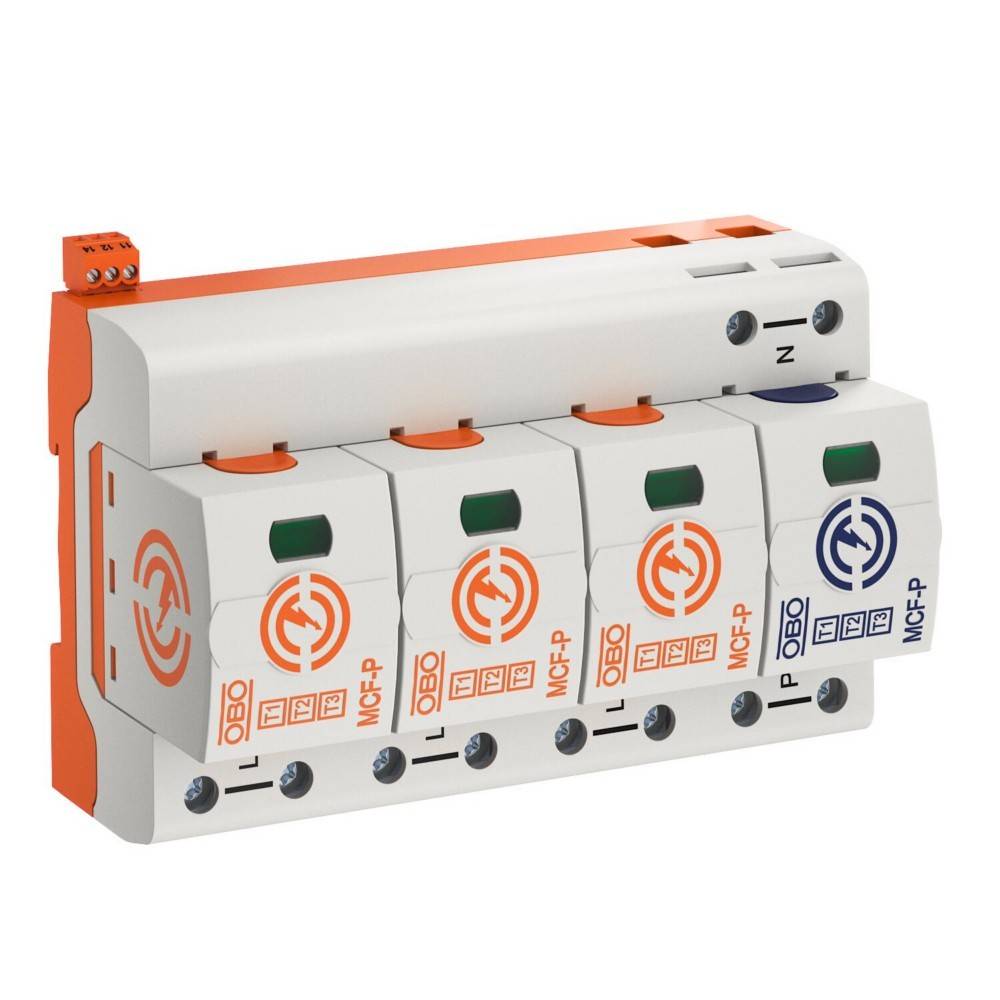 OBO Bettermann Blitzstromableiter MCF-P-3+NPE+FS