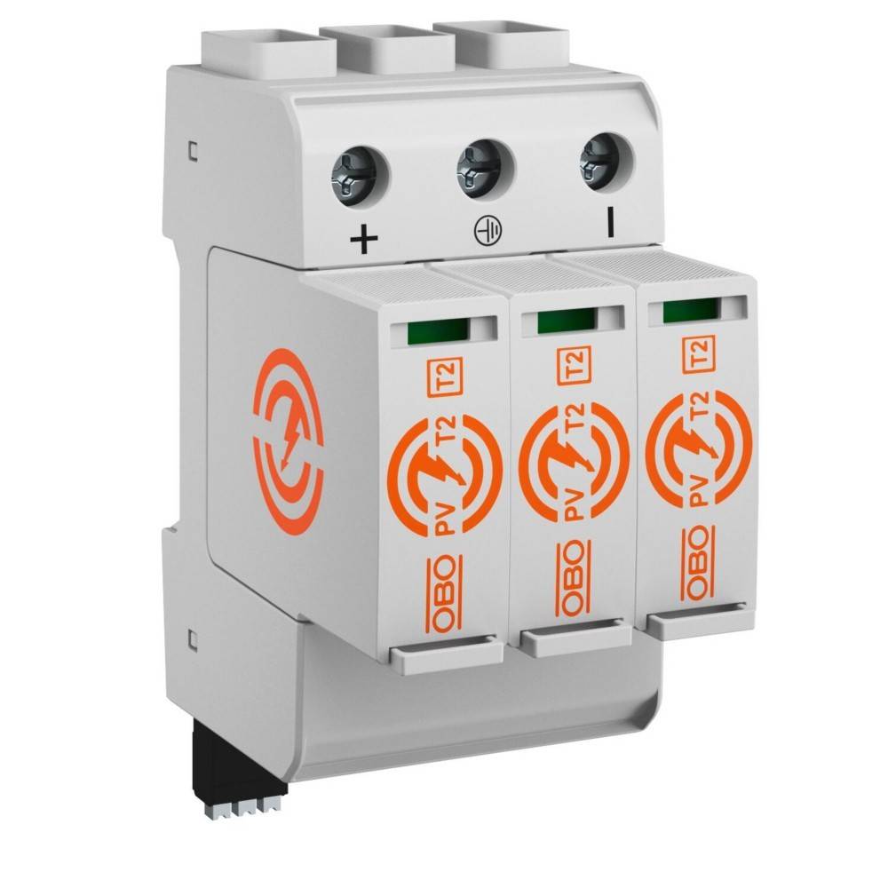 OBO Bettermann PV SurgeController PV-T2+FS-1500