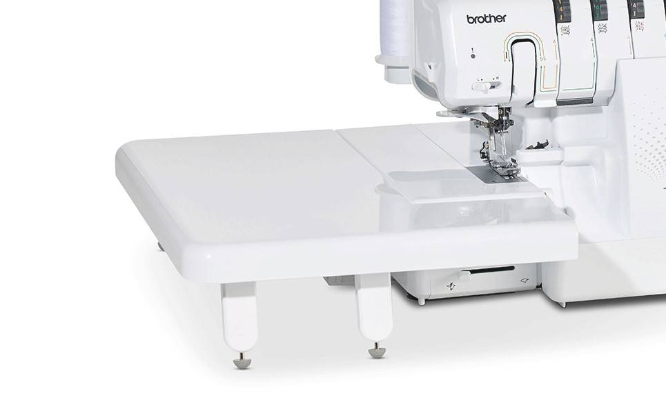 Anschiebetisch für Brother Airflow 3000 Overlock - (ohne Maschine) SERGERWT3
