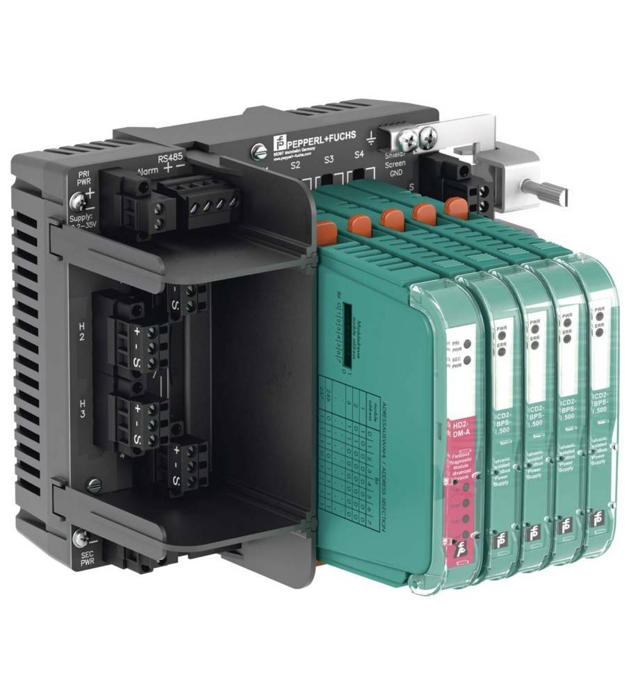 Pepperl+Fuchs Fabrik Power-Hub-Motherboard MBHC-FB-4