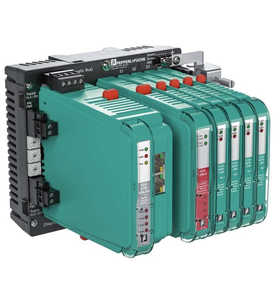 Pepperl+Fuchs Fabrik Power-Hub-Motherboard MBHC-FB-4.GT