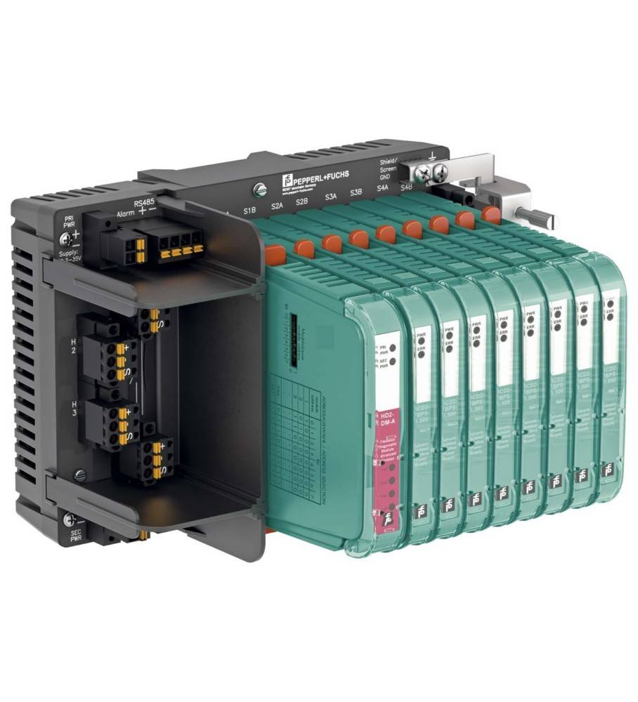 Pepperl+Fuchs Fabrik Power-Hub-Motherboard MBHC-FB-4R