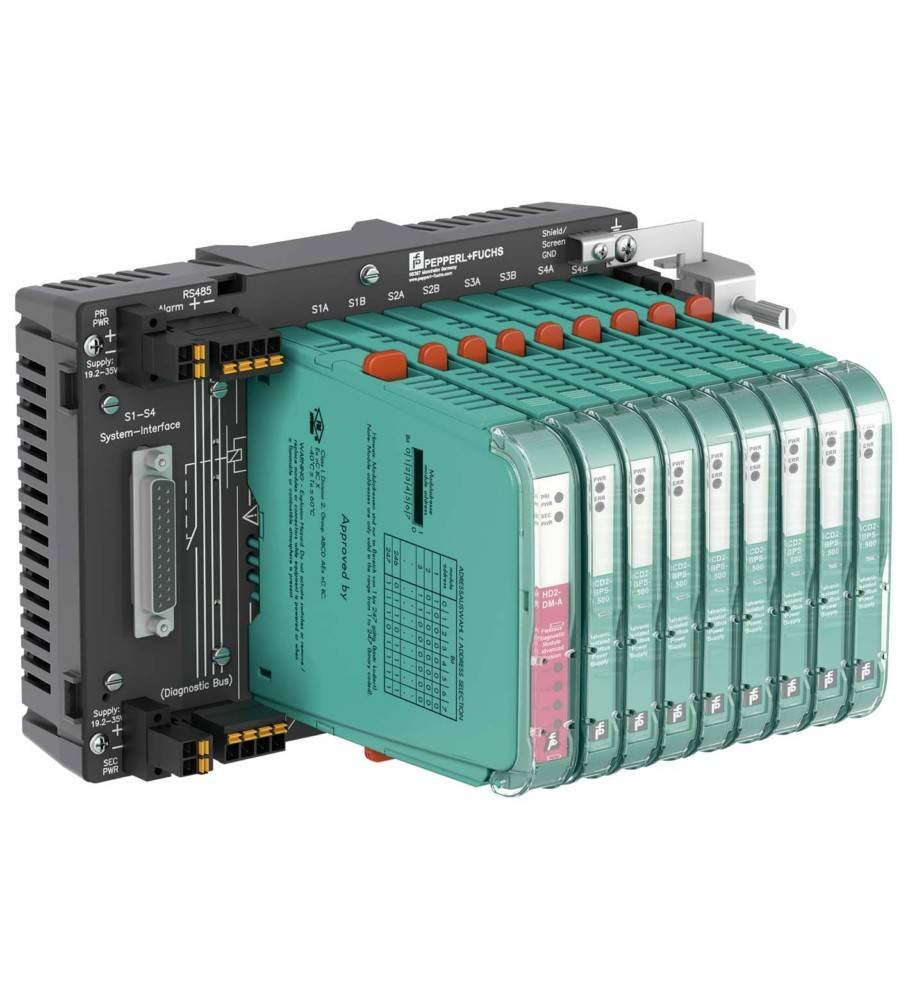 Pepperl+Fuchs Fabrik Power-Hub-Motherboard MBHC-FB-4R.HSC