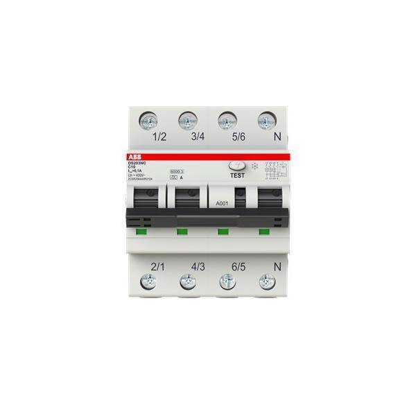 ABB Stotz S&J FI/LS-Schalter DS203NC C10 APR100