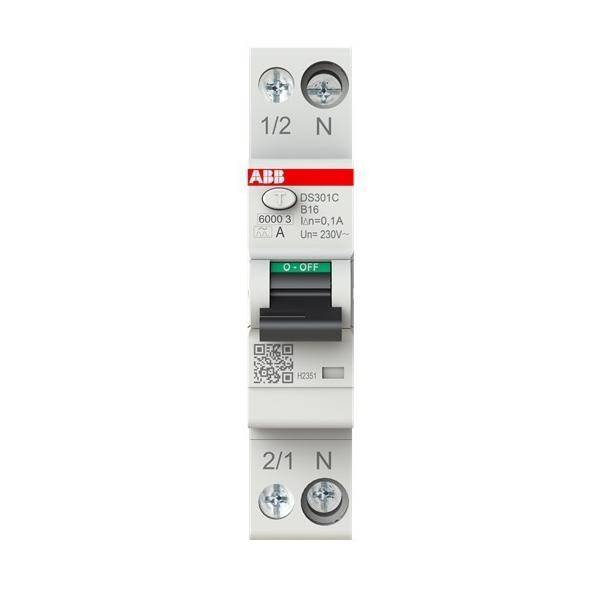 ABB Stotz S&J FI/LS-Schalter DS301C B16 A100