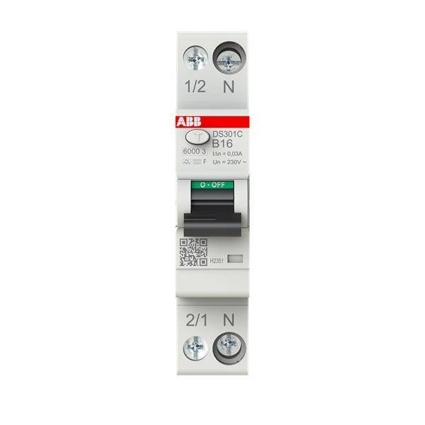 ABB Stotz S&J FI/LS-Schalter DS301C B16 F30