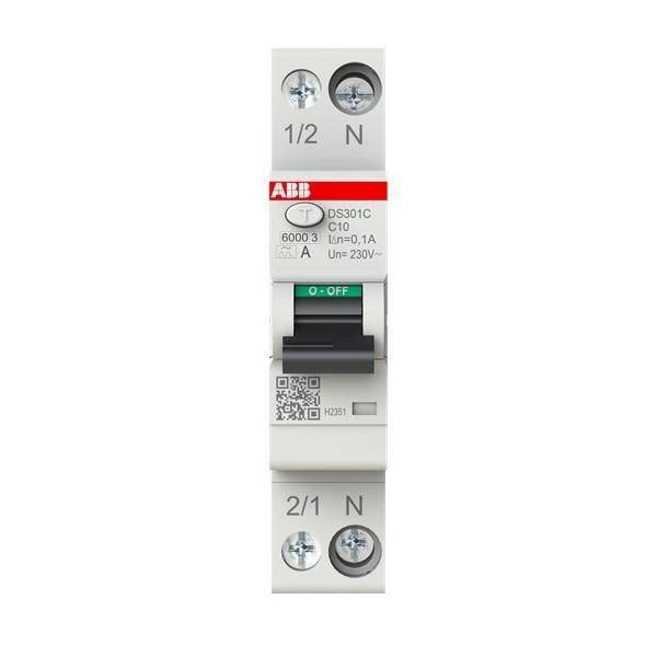 ABB Stotz S&J FI/LS-Schalter DS301C C10 A100