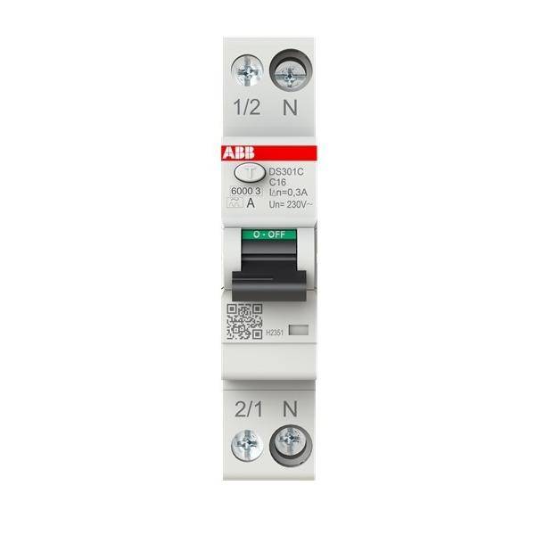 ABB Stotz S&J FI/LS-Schalter DS301C C16 A300