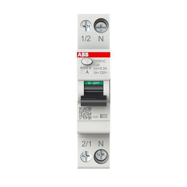 ABB Stotz S&J FI/LS-Schalter DS301C C20 A300